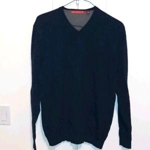 Saks Fifth Ave V-Neck Sweater Sz M